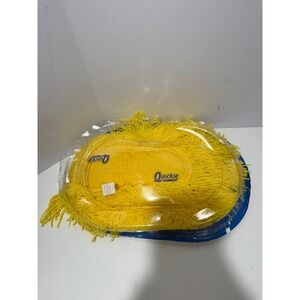 Quickie Swivel-Flex Dust Mop Head Replacement Yellow Cotton Yarn Flexible Frame